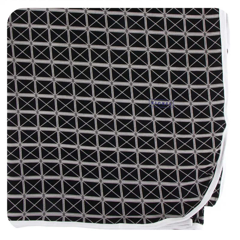 Kickee Print Throw Bamboo Blanket 1