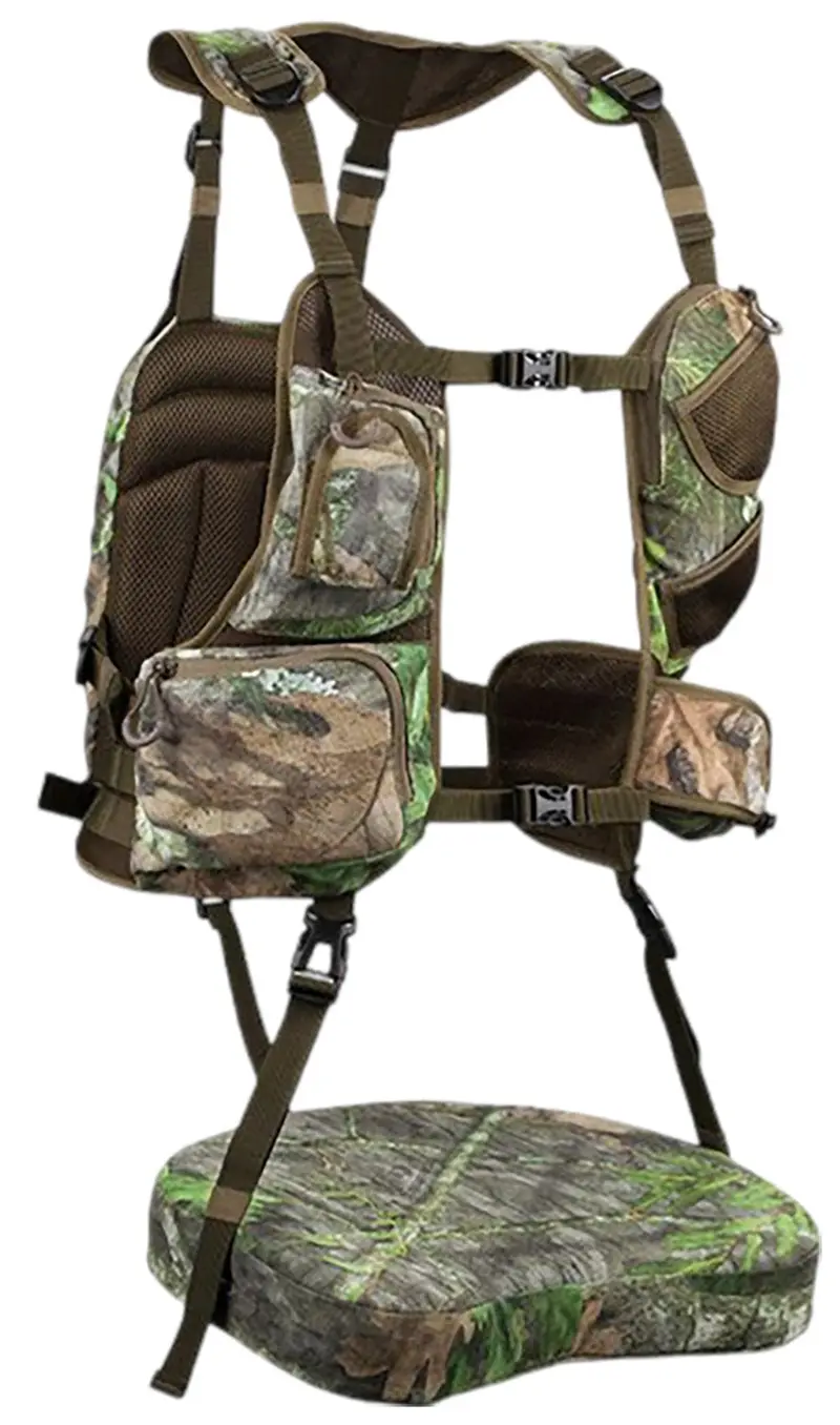 Knight & Hale Run N Gun Turkey Vest Mossy Oak Obsession 1