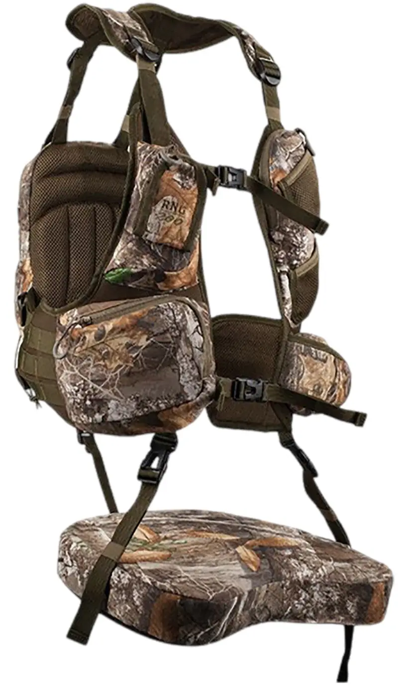 Knight & Hale Run N Gun Turkey Vest Real Tree Edge 1
