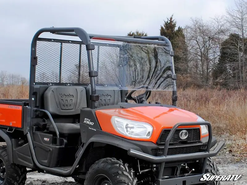 Kubota Rtv Scratch-Resistant Full Windshield 1