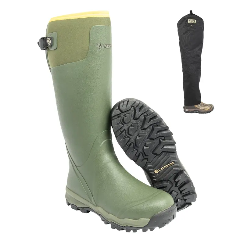 Lacrosse Alpha Burly Pro Boots With Yoder Chaps 1