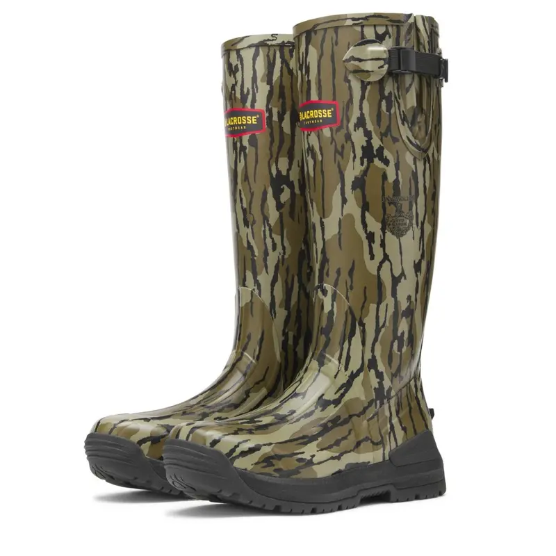 Lacrosse Burly Aero Boots With Yoder Bottomland Chaps 2