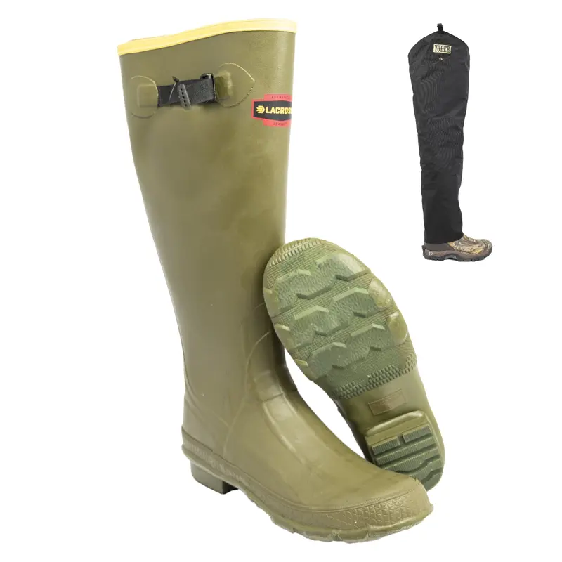 Lacrosse Grange Boots With Yoder Chaps (Non Insulated) 1