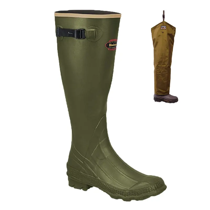 Lacrosse Grange Knee Boot With Dan's Chaps - Non Insulated With Chaps 1