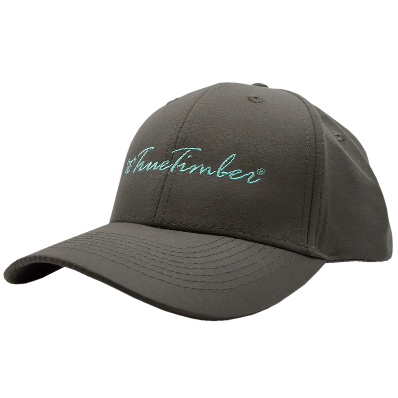 Ladies Charcoal/Cascade Cap 1