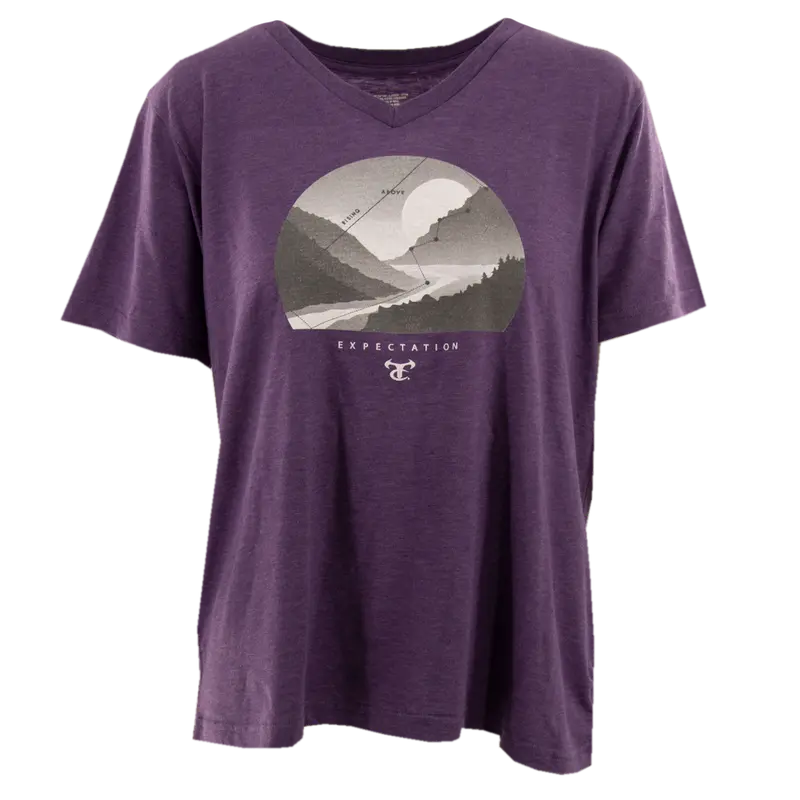 Ladies Expectations V-Neck - Logan Berry 1