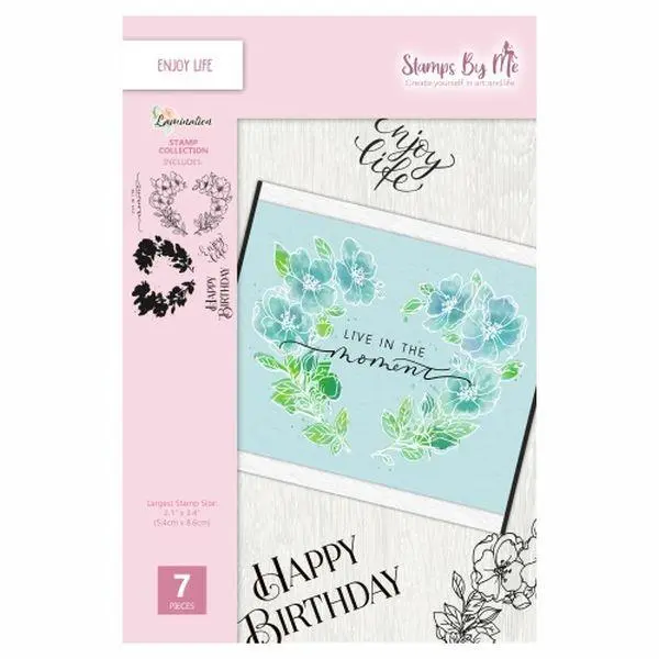 Lamination Series - Clear Stamps - Enjoy Life 1