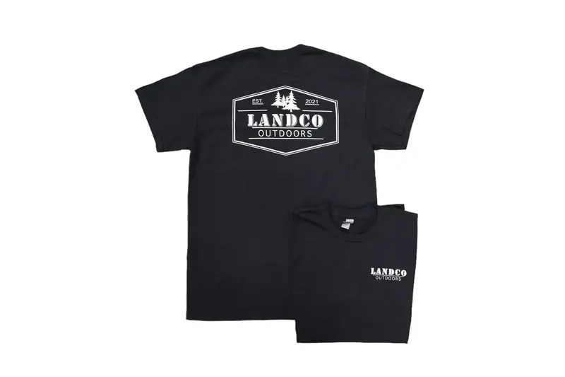 Landco Black Logo Tee 1