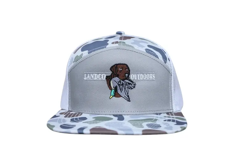 Landco Brackish Duck Dog 7 Panel Hat 1