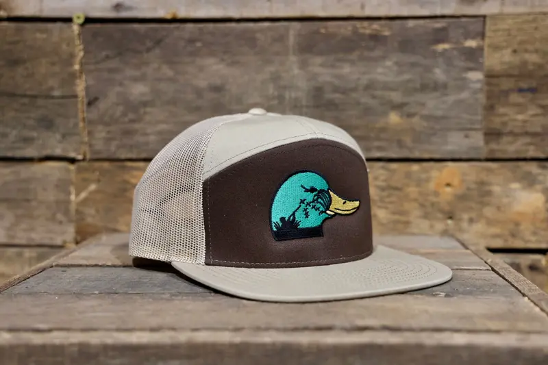 Landco Brown/Khaki Duck Shooter Hat 1