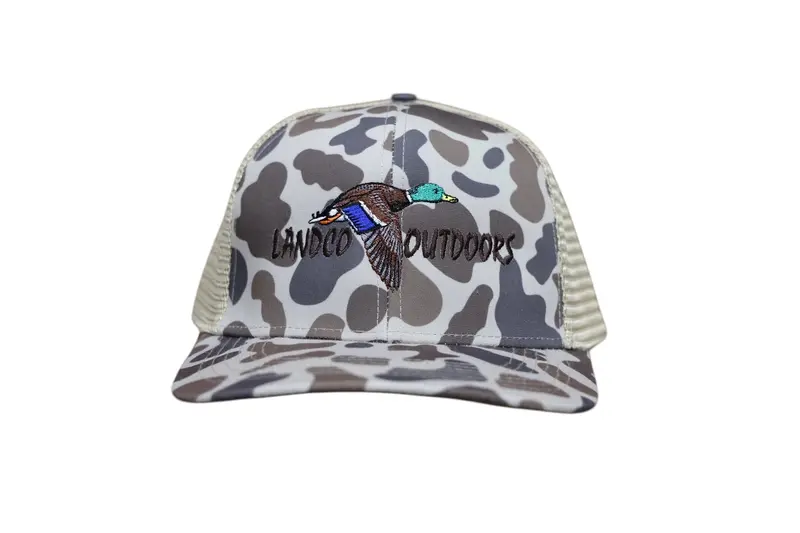 Landco Delta Trucker Flying Mallard Hat 1