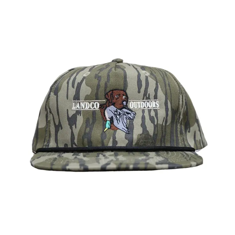 Landco Duck Dog Bottomland Black Rope Hat 1