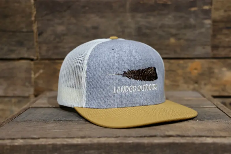 Landco Gold Feather Hat 1