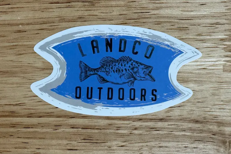 Landco Largemouth Bass Sticker 1