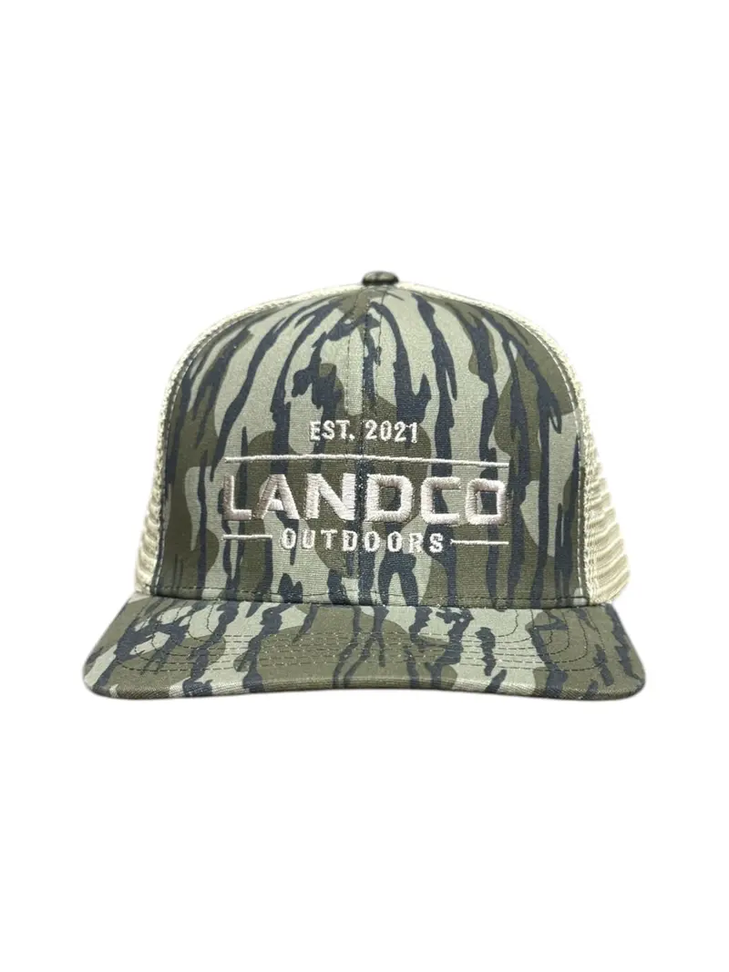 Landco Mossy Oak Bottomland Trucker Hat 1