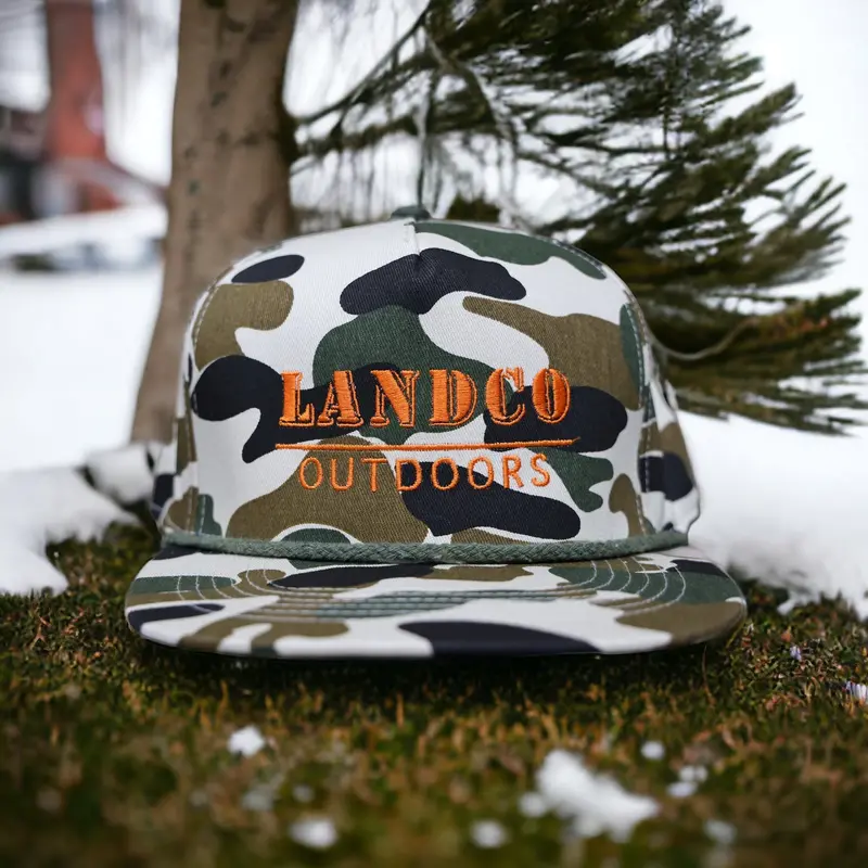 Landco Old School Camo Orange 1
