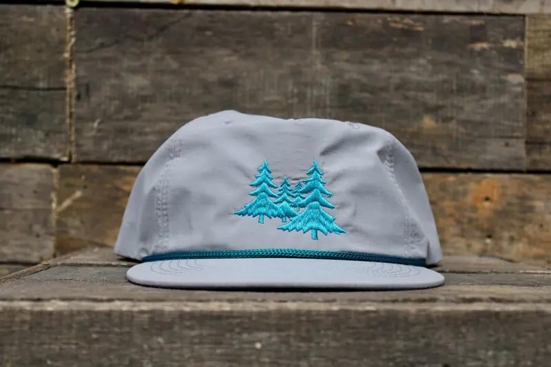 Landco Teal Trees Hat 1