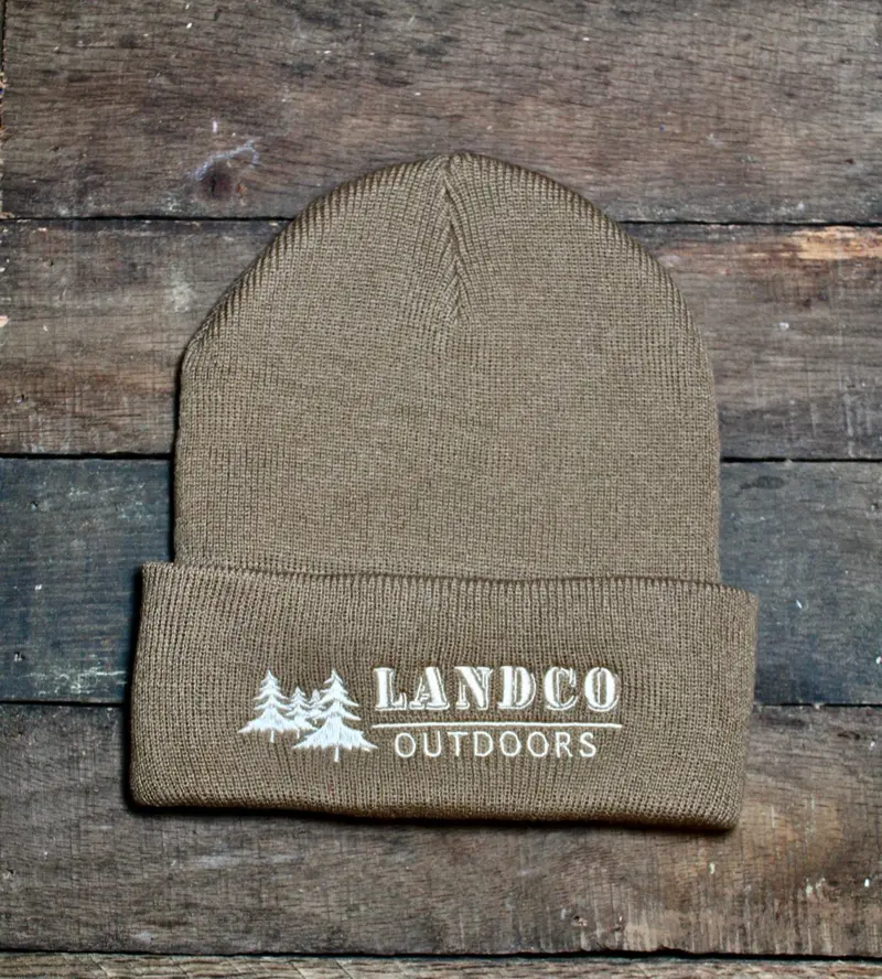 Landco Woodland Brown Cuffed Beanie 1