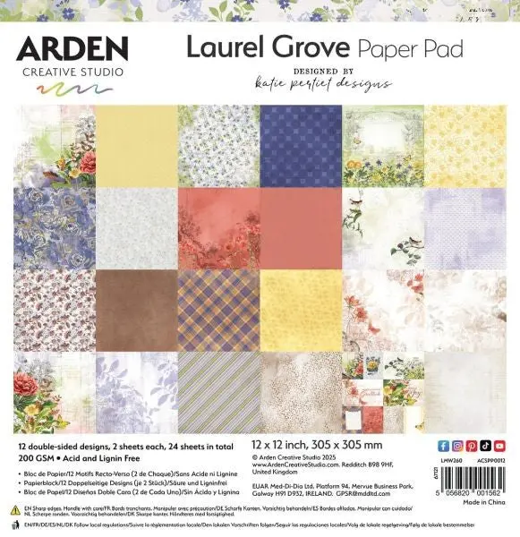 Laurel Grove - 12X12 Collection Pack 1