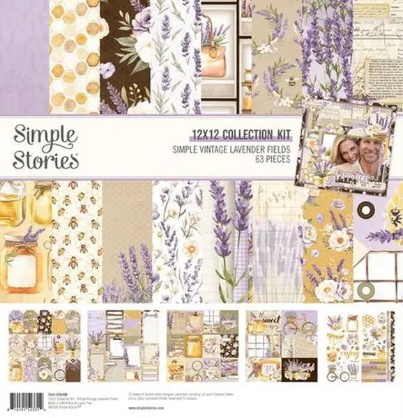 Lavender Fields - 12X12 Collection Pack 1