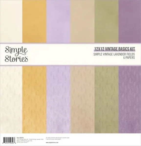 Lavender Fields - 12X12 Collection Pack - Basics 1
