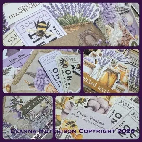 Lavender Fields - Card Class With Deanna - Saturday, March 14 @ 10Am 1