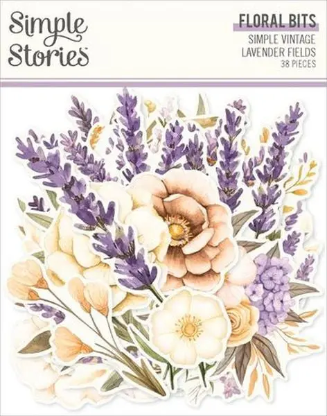 Lavender Fields - Floral Bits & Pieces 1