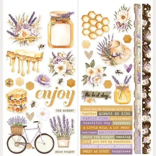 Lavender Fields - Icon Stickers 1