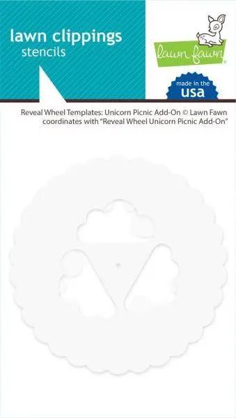 Lawn Clippings - Reveal Wheel Templates - Unicorn Picnic 1