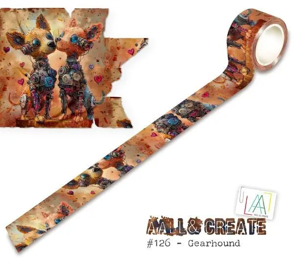 Layer-It-Up! Washi Tape - Gearhound 1