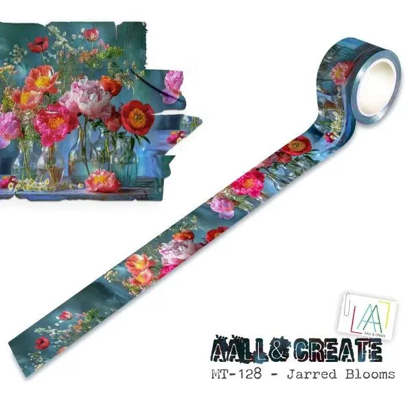 Layer It Up Washi Tape - Jarred Blooms 1