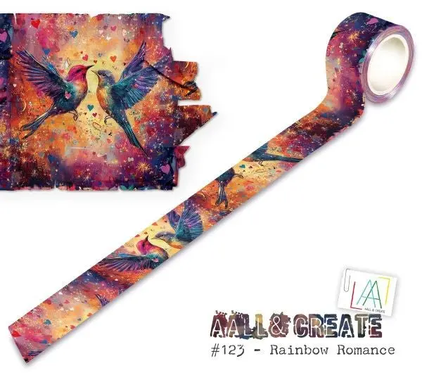 Layer-It-Up! Washi Tape - Rainbow Romance 1