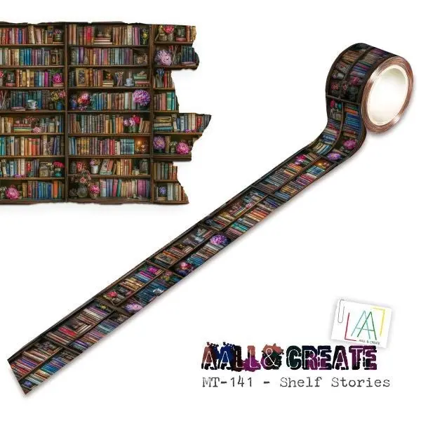 Layer It Up Washi Tape - Shelf Stories 1