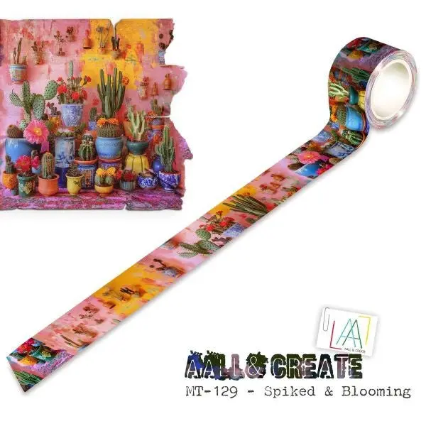 Layer It Up Washi Tape - Spiked & Blooming 1