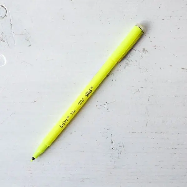 Le Pen Flex - Fluorescent Yellow 1