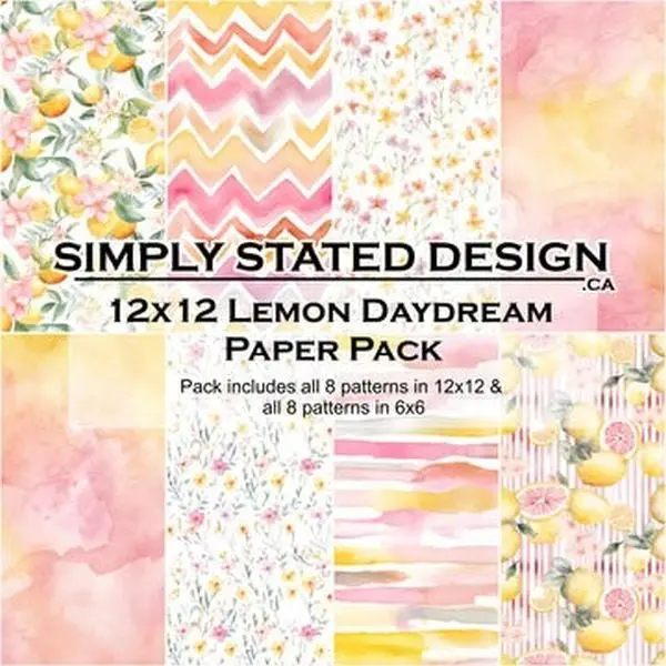 Lemon Daydream - 12X12 Collection Pack 1