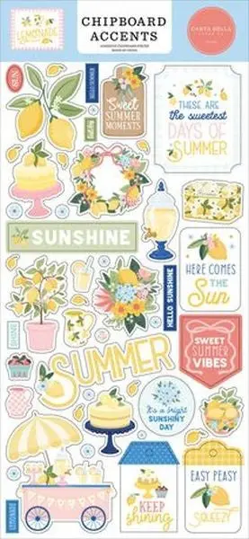 Lemonade - Chipboard Accents 1
