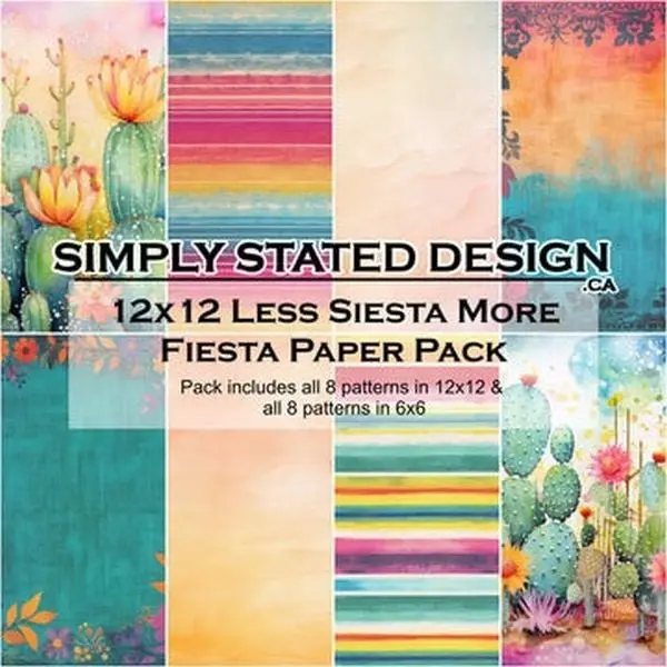 Less Siesta More Fiesta - 12X12 Collection Pack 1