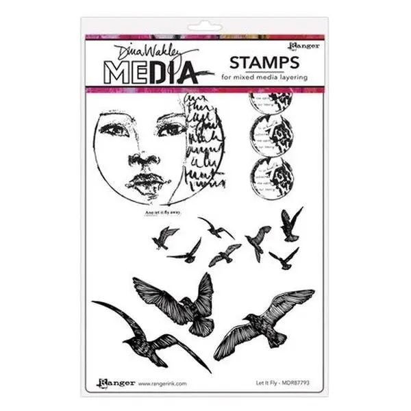 Let It Fly - Cling Stamps 1