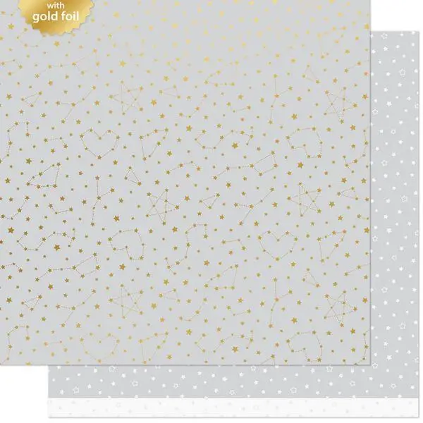 Let It Shine Starry Skies - Twinkling Grey 1