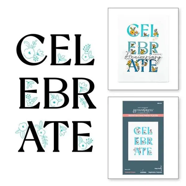 Let's Celebrate Collection - Let's Celebrate Registration Press Plate 1