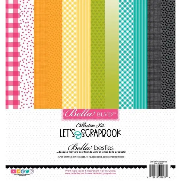 Let's Scrapbook! - 12X12 Collection Pack - Besties 1