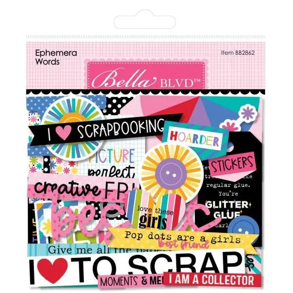 Let's Scrapbook! - Ephemera - Words 1