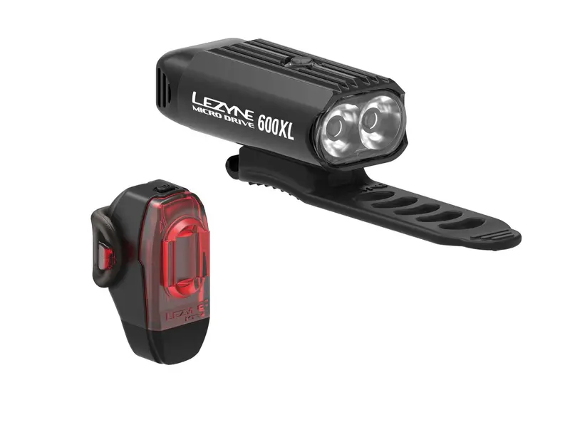 Lezyne Micro Drive 600Xl Light Set/Ktv 1