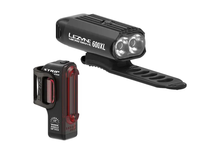 Lezyne Micro Drive 600Xl Light Set/ Strip 1
