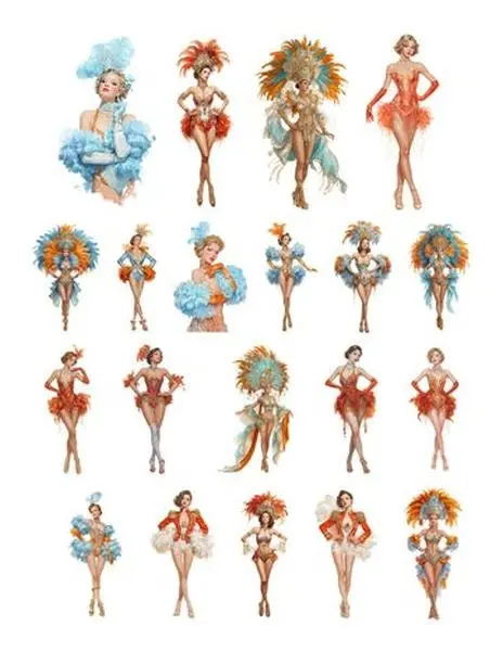 Life Of A Showgirl - Ephemera - Character 1