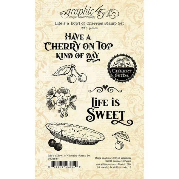 Life's A Bowl Of Cherries - Clear Stamps 1