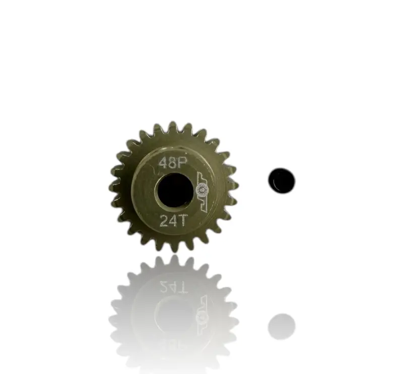 Lightweight Hard Anodized 48P Aluminum Pinion Gears 1