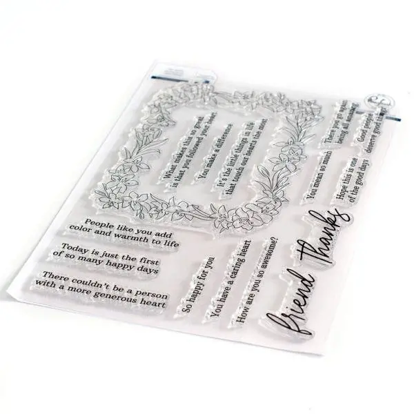 Lily Frame - Clear Stamps 1