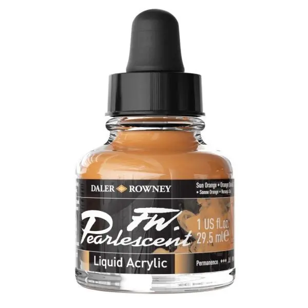 Liquid Acrylic Paint - Sun Orange 1